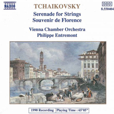 Philippe Entremont, Vienna Chamber Orchestra: Tchaikovsky: Serenade for Strings - Souvenir de Florence - CD