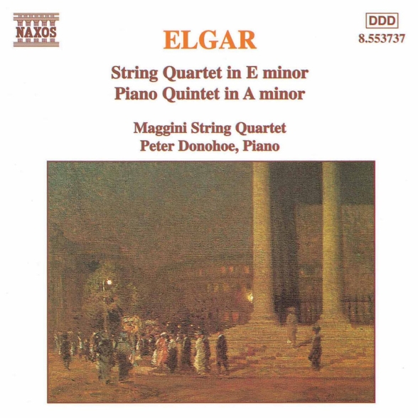 Maggini Quartet: Elgar: String Quartet in E Minor / Piano Quintet in A Minor - CD Foto #1
