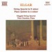 Elgar: String Quartet in E Minor / Piano Quintet in A Minor - CD