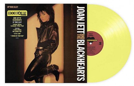 Joan Jett: Up Your Alley (RSD 2023 - Limited Edition Lemonade Yellow Vinyl) - Plak