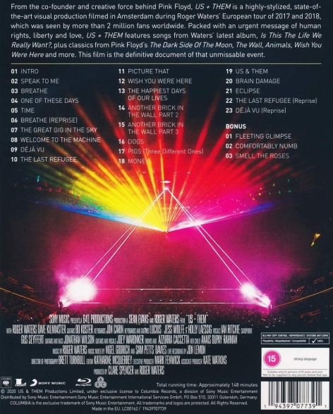 Roger Waters: Us + Them - BluRay Foto #2