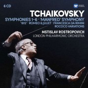 Mstislav Rostropovich: Tchaikovsky: Symphonies 1 - 6 - CD