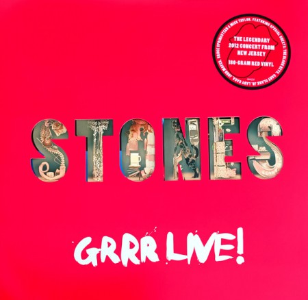 Rolling Stones: GRRR Live! (Red Vinyl) - Plak