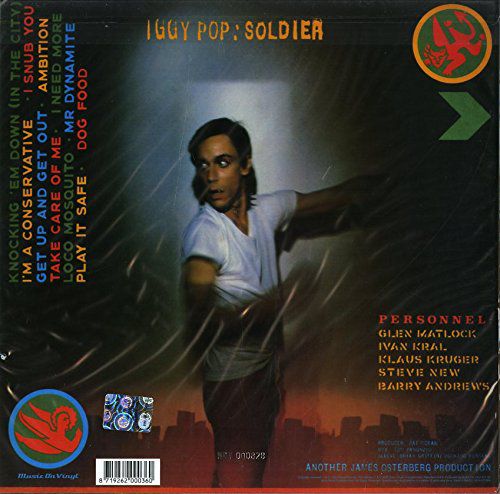 Iggy Pop: Soldier - Plak Foto #2