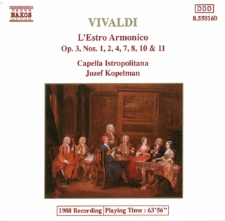 Capella Istropolitana: Vivaldi: Concerti op.3 No.1, 2, 4, 7, 8, 10, 11 - CD