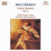Zoltan Tokos: Boccherini: Guitar Quintets, Vol.  3 - CD