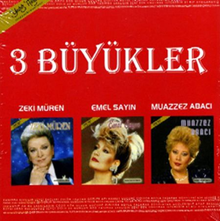 Zeki Müren, Emel Sayın, Muazzez Abacı: 3 Büyükler - CD Foto #1