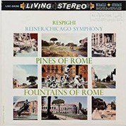 Chicago Symphony Orchestra, Fritz Reiner: Respighi: Pines Of Rome & Fountains Of Rome (200g-edition) - Plak