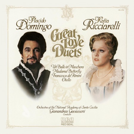 Plácido Domingo, Katia Ricciarelli: Great Love Duets - CD