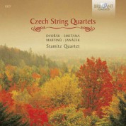 Stamitz Quartet: Czech String Quartets (Dvorák, Janacek, Smetana, Martinu) - CD