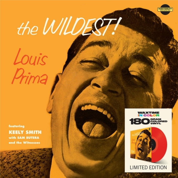 Louis Prima - The Widest + 7 Bonus Tracks! In Solid Red Virgin