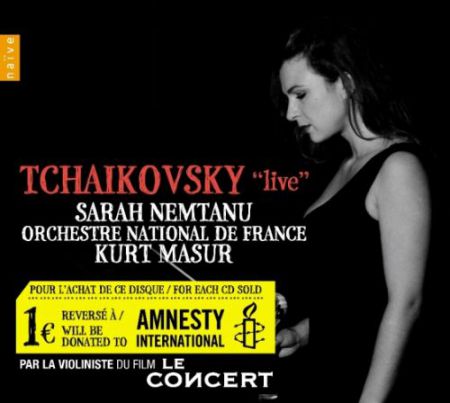 Sarah Nemtanu: Tchaikovsky "live" - CD