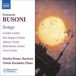 Busoni: Songs - CD