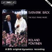 Roland Pöntinen: Bäck: Complete Solo Piano Music - CD