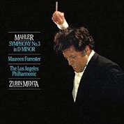 Los Angeles Philharmonic Orchestra, Zubin Mehta: Mahler: Symphony No. 3 (200g-edition) - Plak
