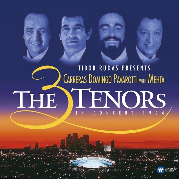 Plácido Domingo, José Carreras, Luciano Pavarotti - The Three Tenors in Concert 1994 (Orange/Purple )