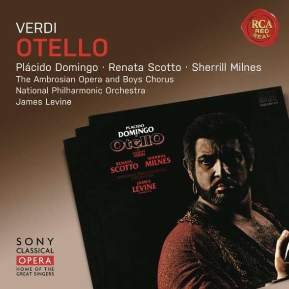Plácido Domingo, Renata Scotto, Sherrill Milnes, James Levine, National Philharmonic Orchestra: Verdi: Otello - CD Foto #1