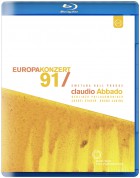 Bruno Canino, Cheryl Studer, Berliner Philharmoniker, Claudio Abbado: Europakonzert 1991 - BluRay