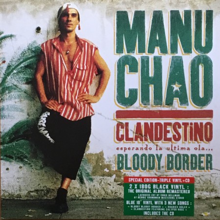 Manu Chao: Clandestino / Bloody Border Limited Edition - Plak