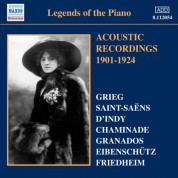 Çeşitli Sanatçılar: Legends of the Piano - Acoustic Recordings 1901-1924 - CD