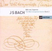 Bob Van Asperen: Johann Sebastian Bach: The Well Tempered Clavier Book II - CD