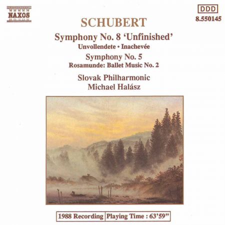Slovak Philharmonic Orchestra: Schubert: Symphonies Nos. 5 and 8 / Rosamunde - CD