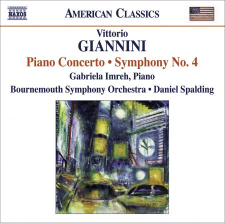 Daniel Spalding: Giannini, V.: Symphony No. 4 / Piano Concerto - CD