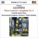 Giannini, V.: Symphony No. 4 / Piano Concerto - CD