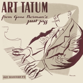 Art Tatum From Gene Norman's Just Jazz (Red - Brown Vinyl) - Plak