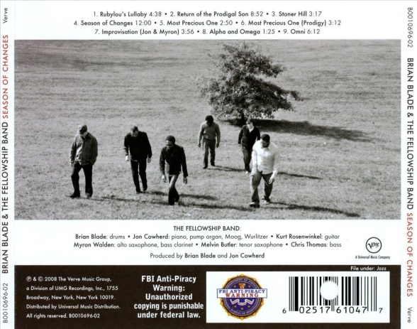 Brian Blade: Season of Changes - CD Foto #2