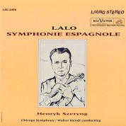 Henryk Szeryng, Chicago Symphony Orchestra: Lalo: Symphony Espagnole - Plak