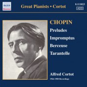 Chopin: 24 Preludes / 3 Impromptus (Cortot, 78 Rpm Recordings, Vol. 1) (1926-1950) - CD