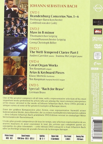 Johann Sebastian Bach: The Essential Bach - DVD Foto #3