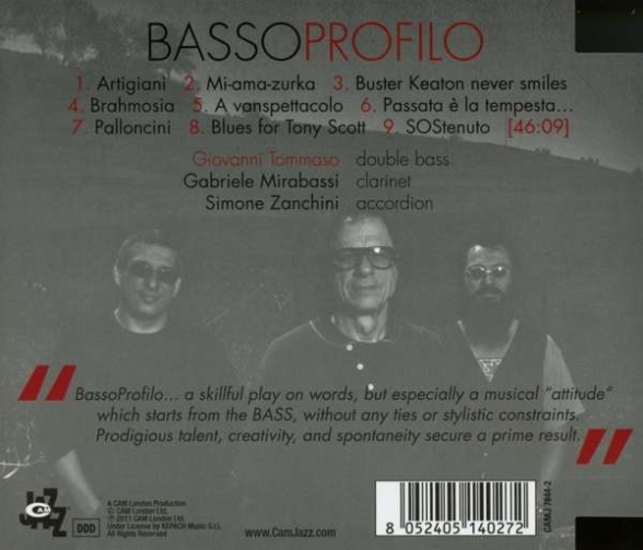 Giovanni Tommaso: Basso Profilo - CD Foto #2