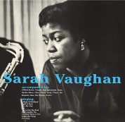 Sarah Vaughan, Clifford Brown: Sarah Vaughan With Clifford Brown + 1 Bonus Track! Limited Edition in Transparent Blue Virgin Vinyl. - Plak