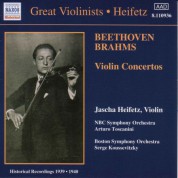 Beethoven / Brahms: Violin Concertos (Heifetz) (1939-1940) - CD
