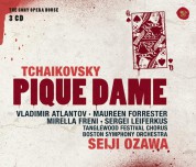 Seiji Ozawa, Vladimir Atlantov, Maureen Forrester, Boston Symphony Orchestra: Tchaikovsky: Pique Dame - CD