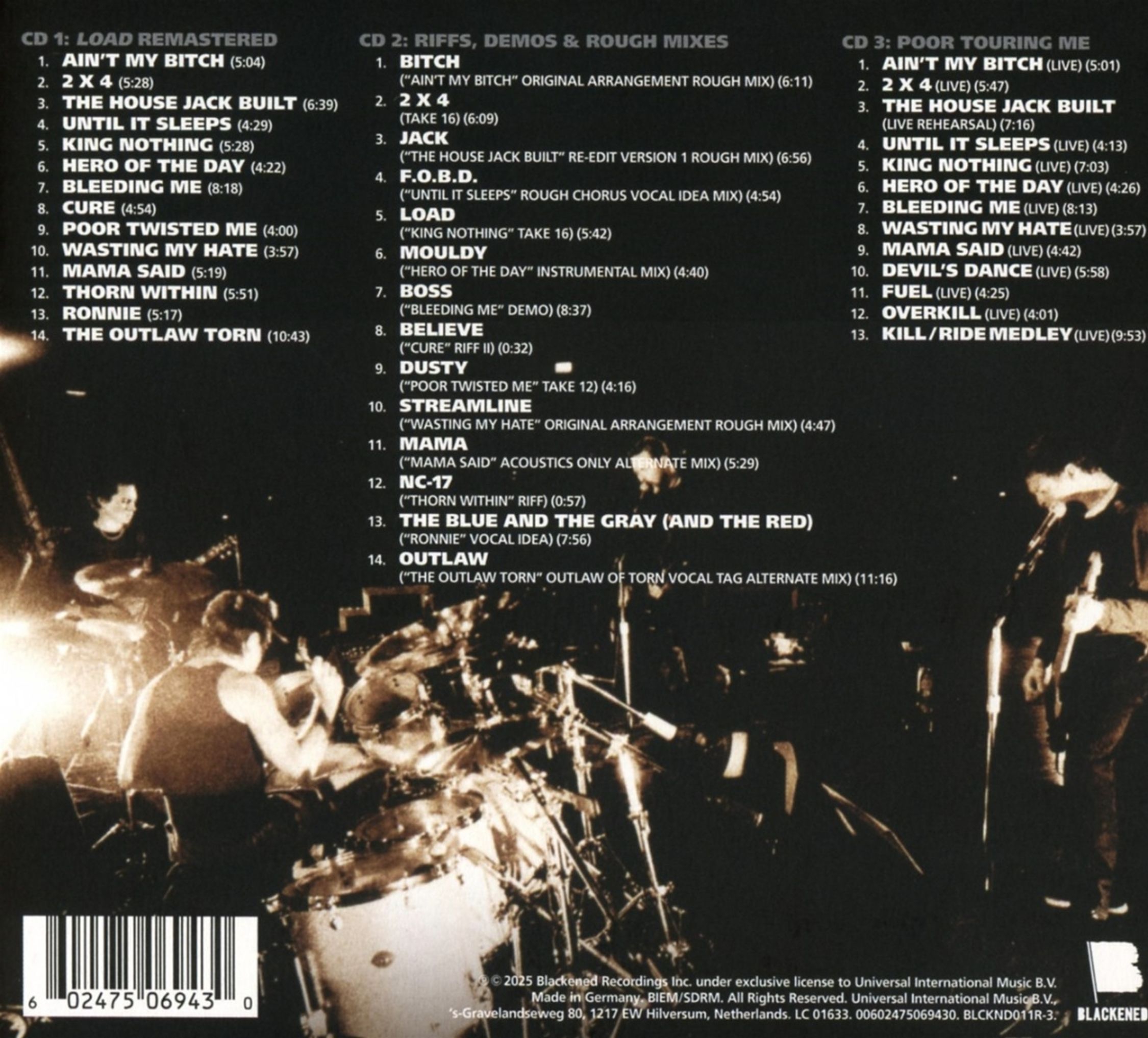 Metallica: Load (Remastered 2025 - Limited Expanded Edition) - CD | Opus3a