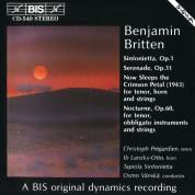 Christoph Prégardien, Ib Lanzky-Otto, Tapiola Sinfonietta, Osmo Vänskä: Britten: Sinfonietta, Serenade - CD