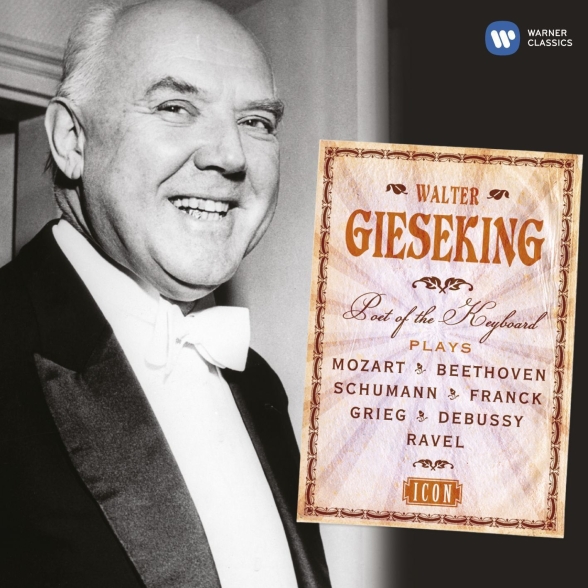Walter Gieseking, Philharmonia Orchestra, Philharmonia Wind Quartet, Herbert von Karajan: Walter Gieseking - Poet of the Keyboard - CD Foto #1