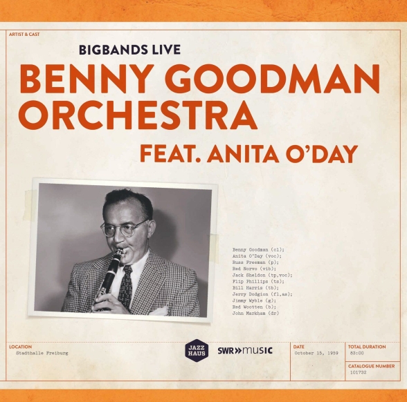 Benny Goodman - Bigbands Live- Benny Goodman Featuring Anita O'Day