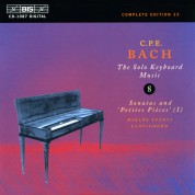 Miklós Spányi: C.P.E. Bach: Solo Keyboard Music, Vol. 8 - CD