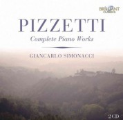 Giancarlo Simonacci: Pizzetti: Complete Piano Works - CD