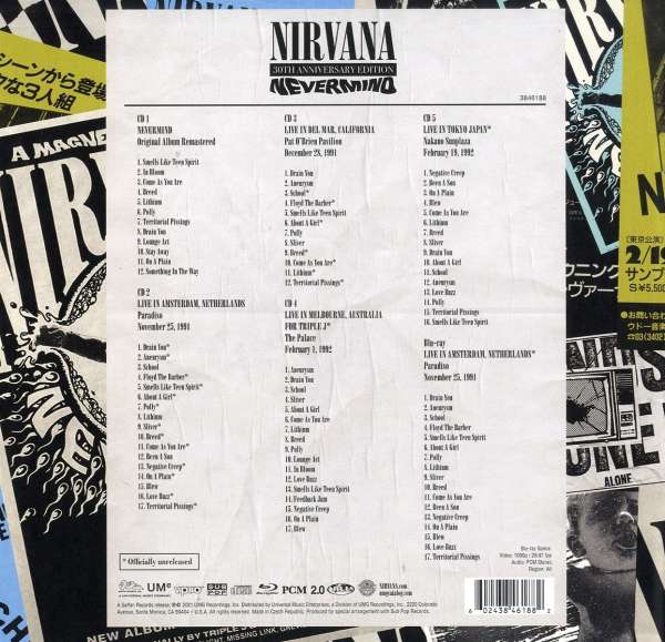 Nirvana: Nevermind (30th Anniversary Edition - Limited Boxset