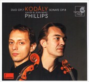 Xavier Phillips, Jean-Marc Phillips-Varjabédian: Kodaly: Duo Op 7,  Cello Sonata Op 8 - CD