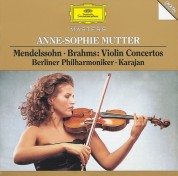Anne-Sophie Mutter, Berliner Philharmoniker, Herbert von Karajan: Mendelssohn/ Brahms: Violin Concertos - CD