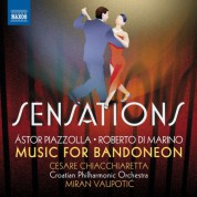 Cesare Chiacchiaretta, Croatian Philharmonic Orchestra, Miran Vaupotić: Sensations: Music for Bandoneon - CD
