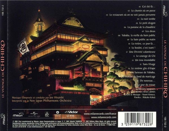 Joe Hisaishi: OST - Le Voyage De Chihiro - CD Foto #2