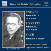 Bach, J.S. / Enescu / Pizzetti: Violin Sonatas (Menuhin) (1929, 1936, 1938) - CD
