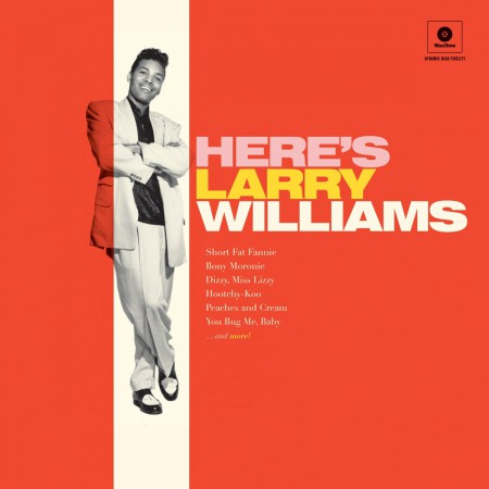 Larry Williams: Here's Larry Williams + 2 Bonus Tracks - Plak
